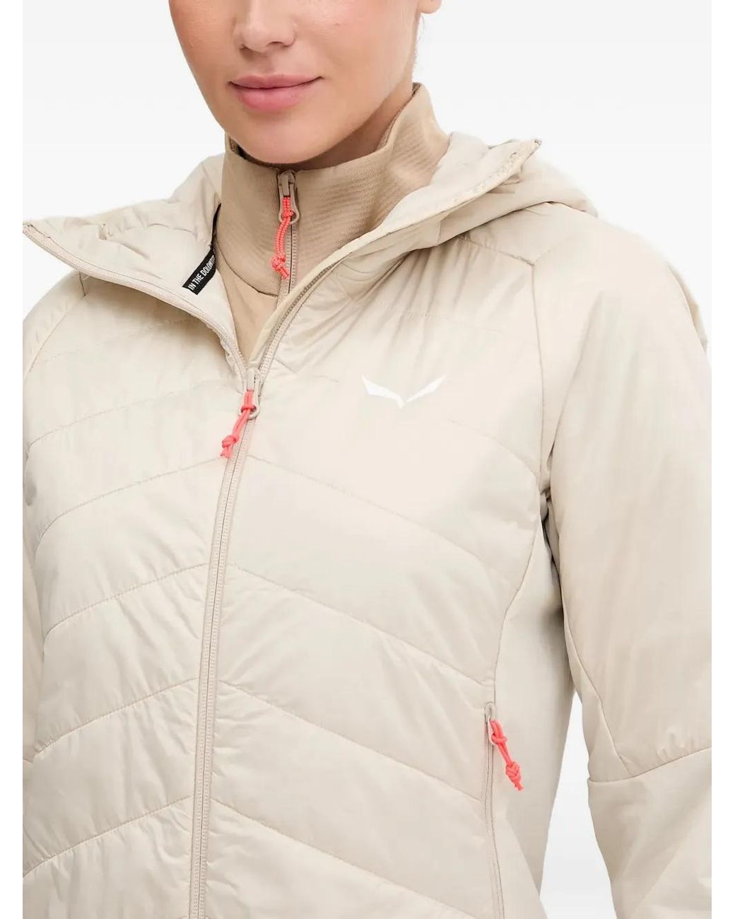 Salewa Natural Ortles Hybrid Quilted Hooded Jacket