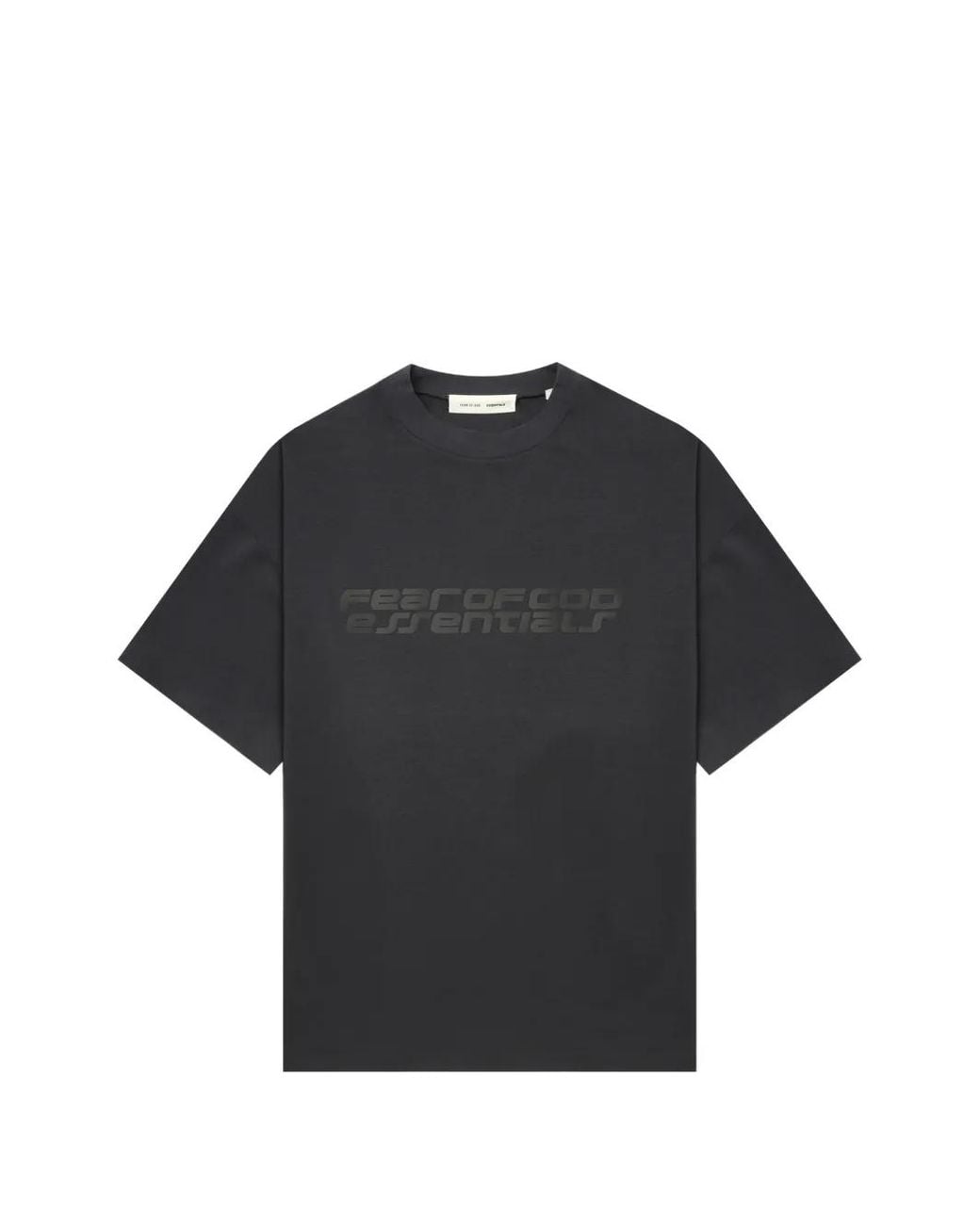 Fear Of God Black Logo T-Shirt for men