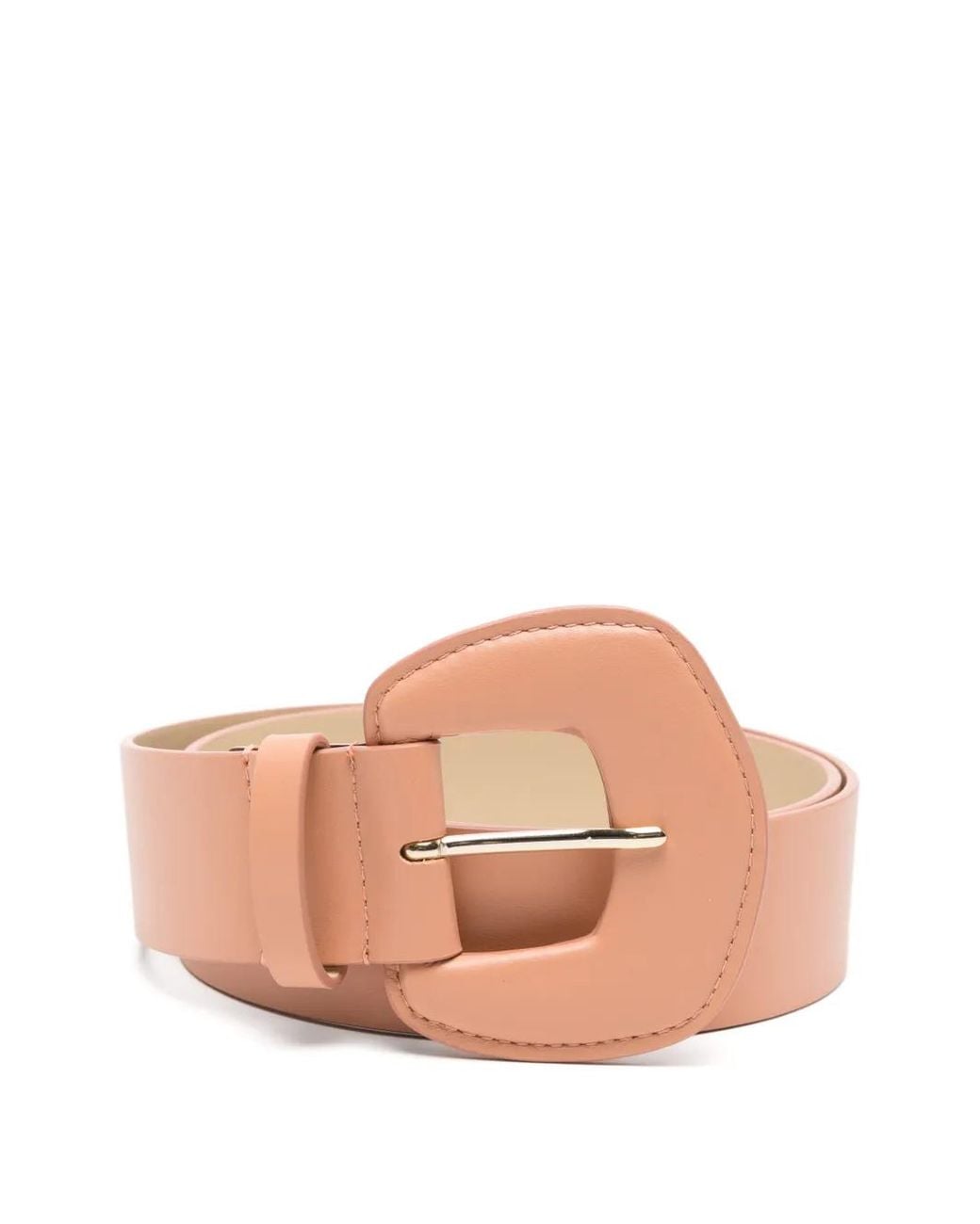 Niu Pink Covered Buckle Belt