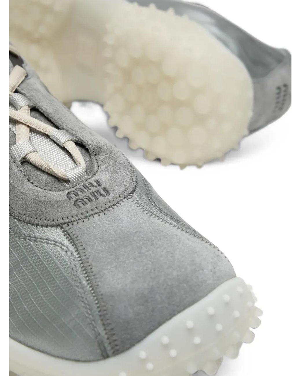Miu Miu White Sneakers Bubble