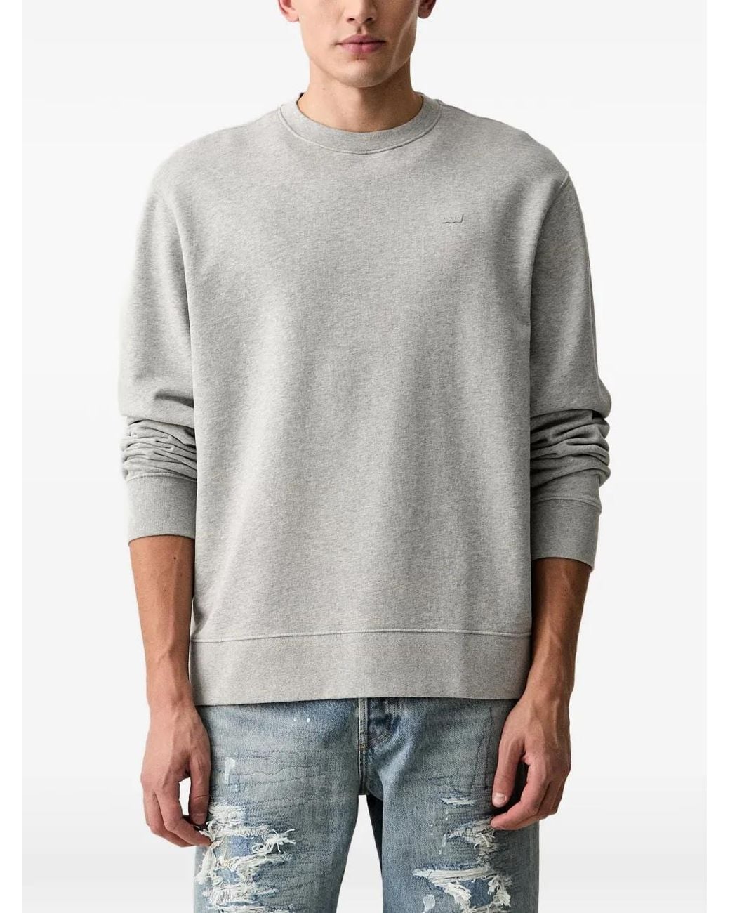 Pull À Patch Logo Levi's pour homme en coloris Gray