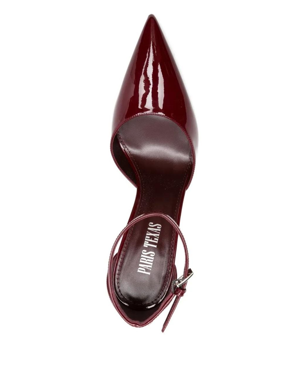 Paris Texas Red 105Mm Lidia Ankle-Strap Pumps