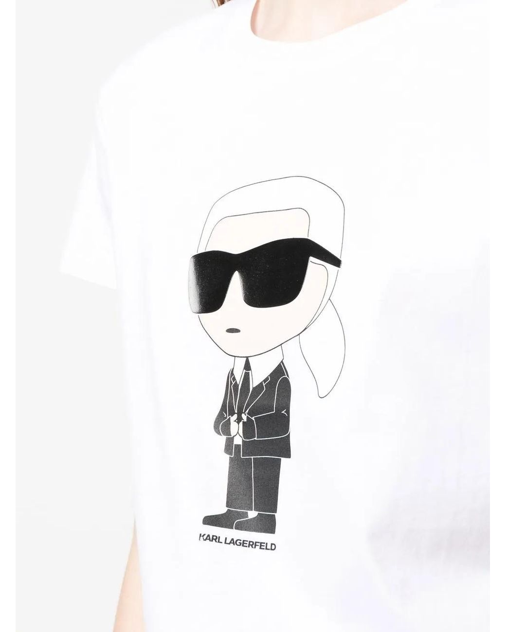 Karl Lagerfeld White T-shirt