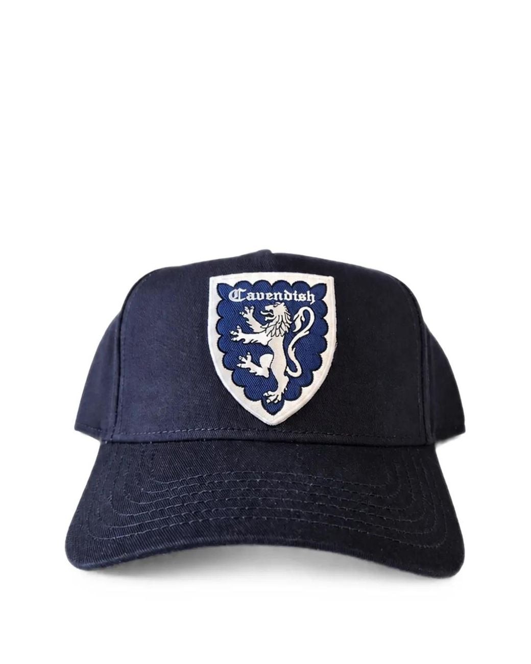 CAVENDISH® Blue Baseballkappe Mit Logo-Patch