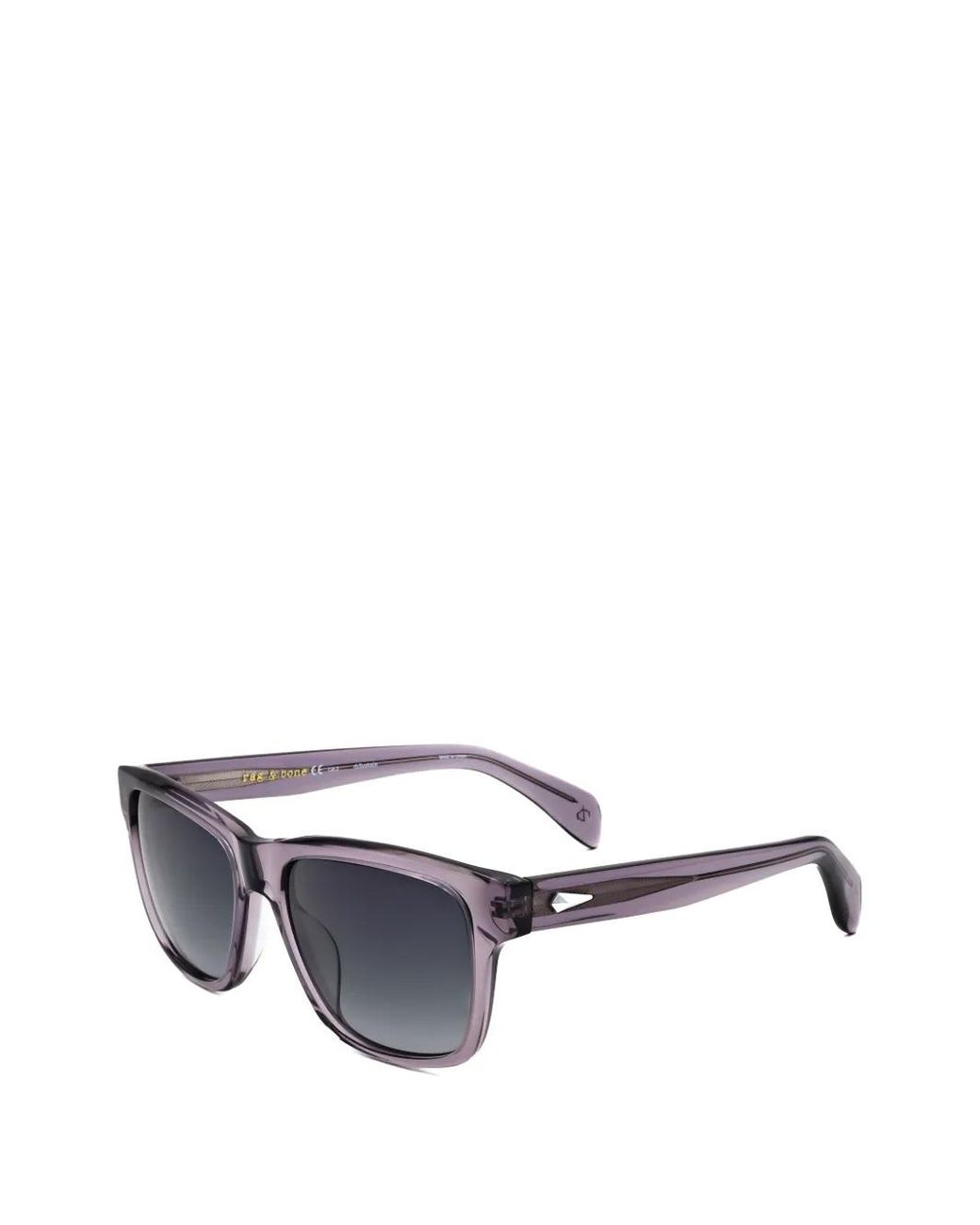 Rag & Bone White Square-Frame Sunglasses for men