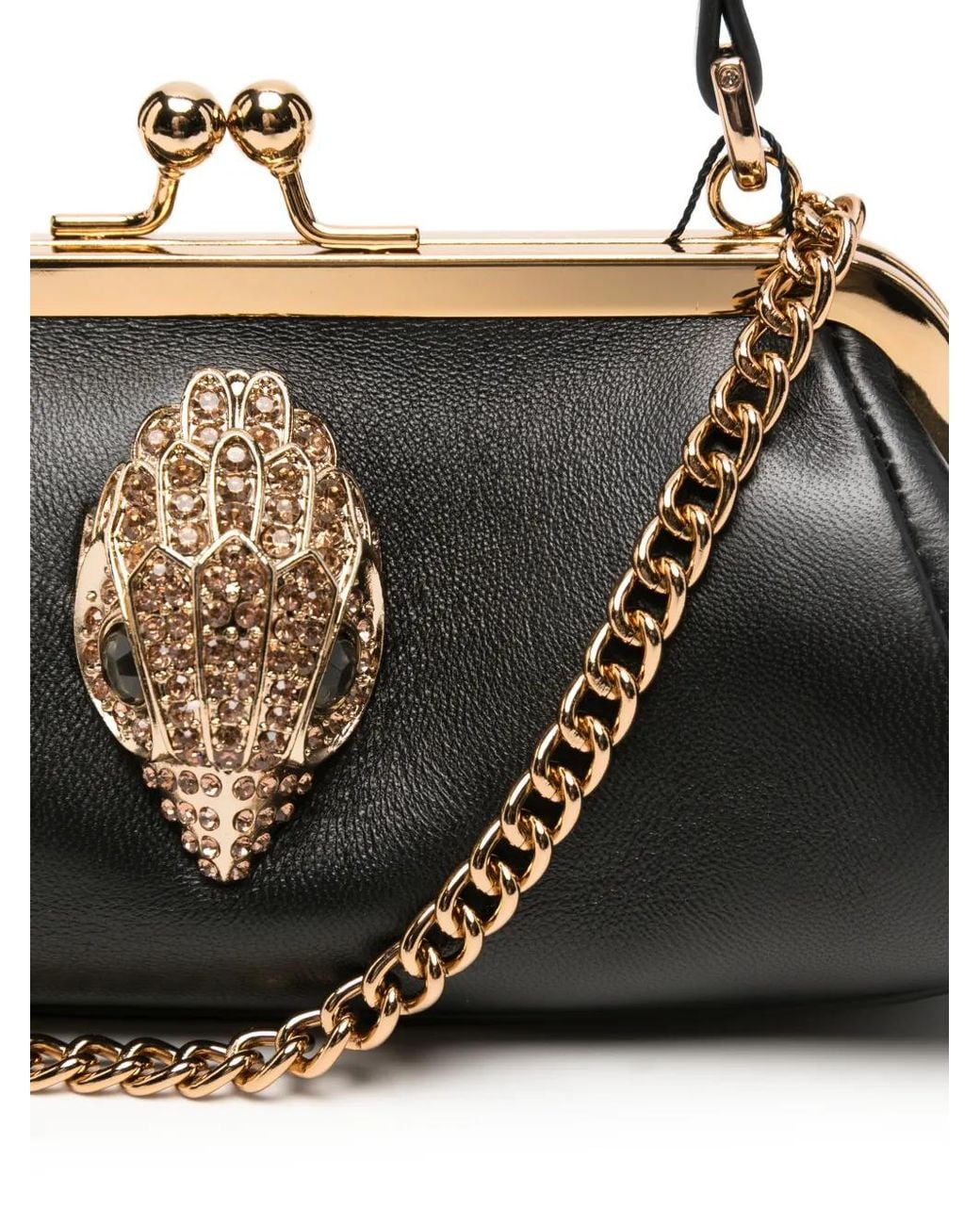 Kurt Geiger Black Mini Sac À Main Kensington
