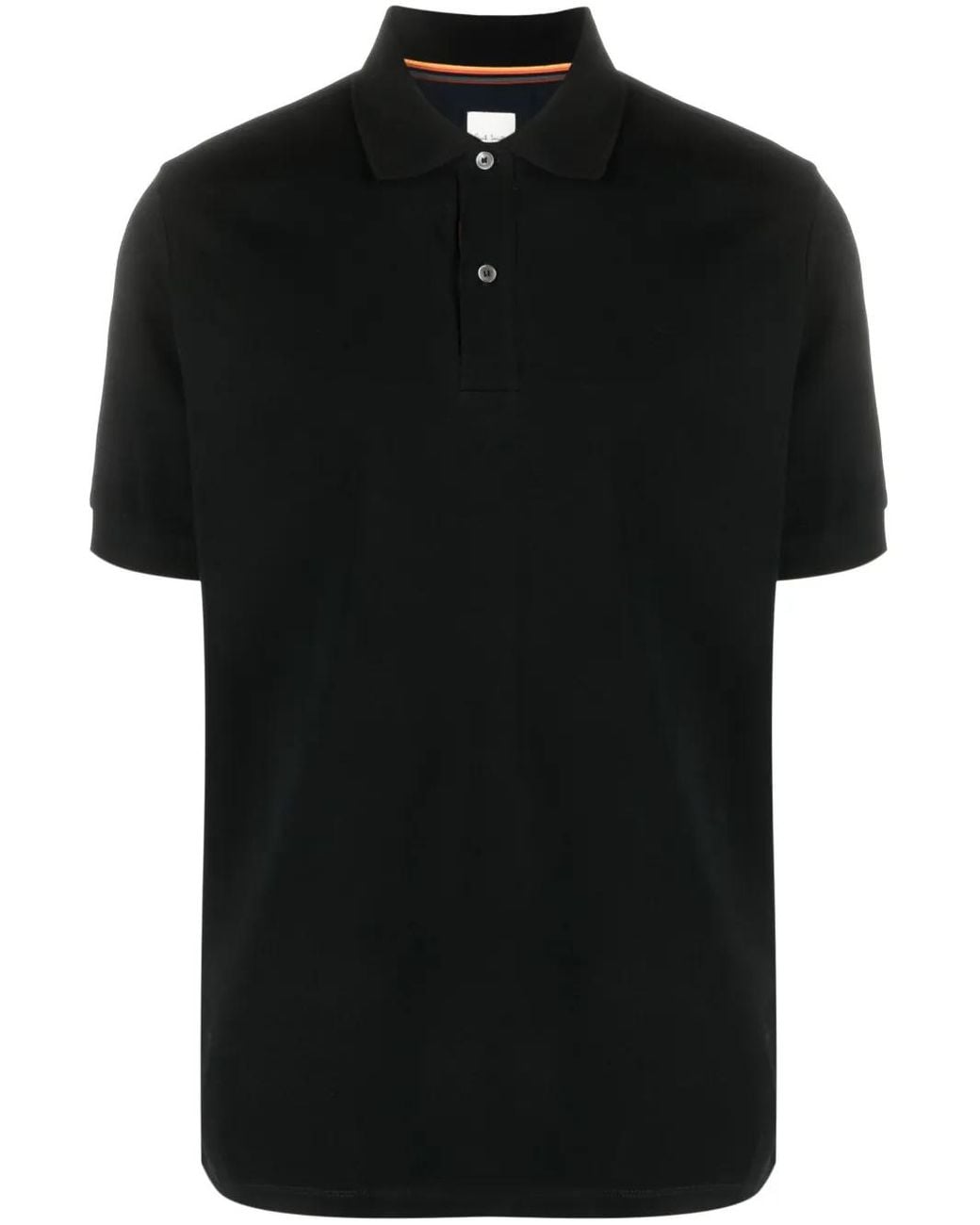 Paul Smith Black Polo Placket for men