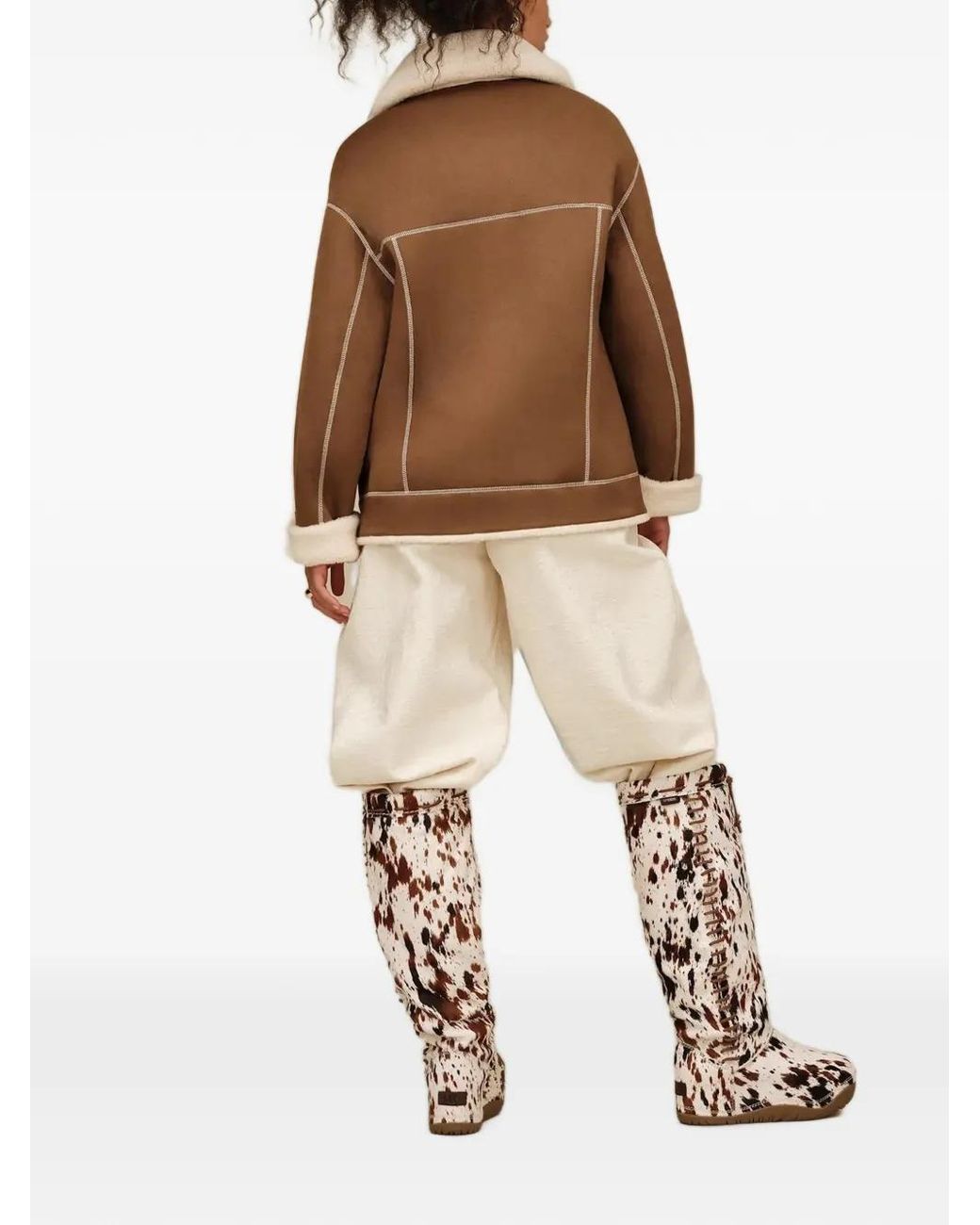 Ugg Brown Frankie Reversible Jacket