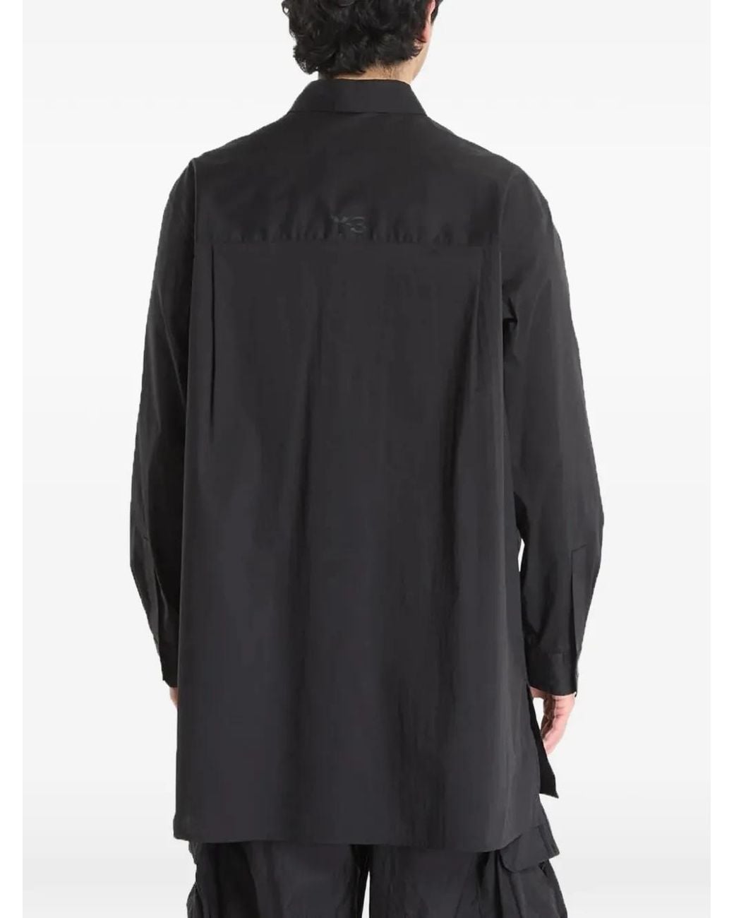 Y-3 Black Ut Long Sleeve Shirt for men