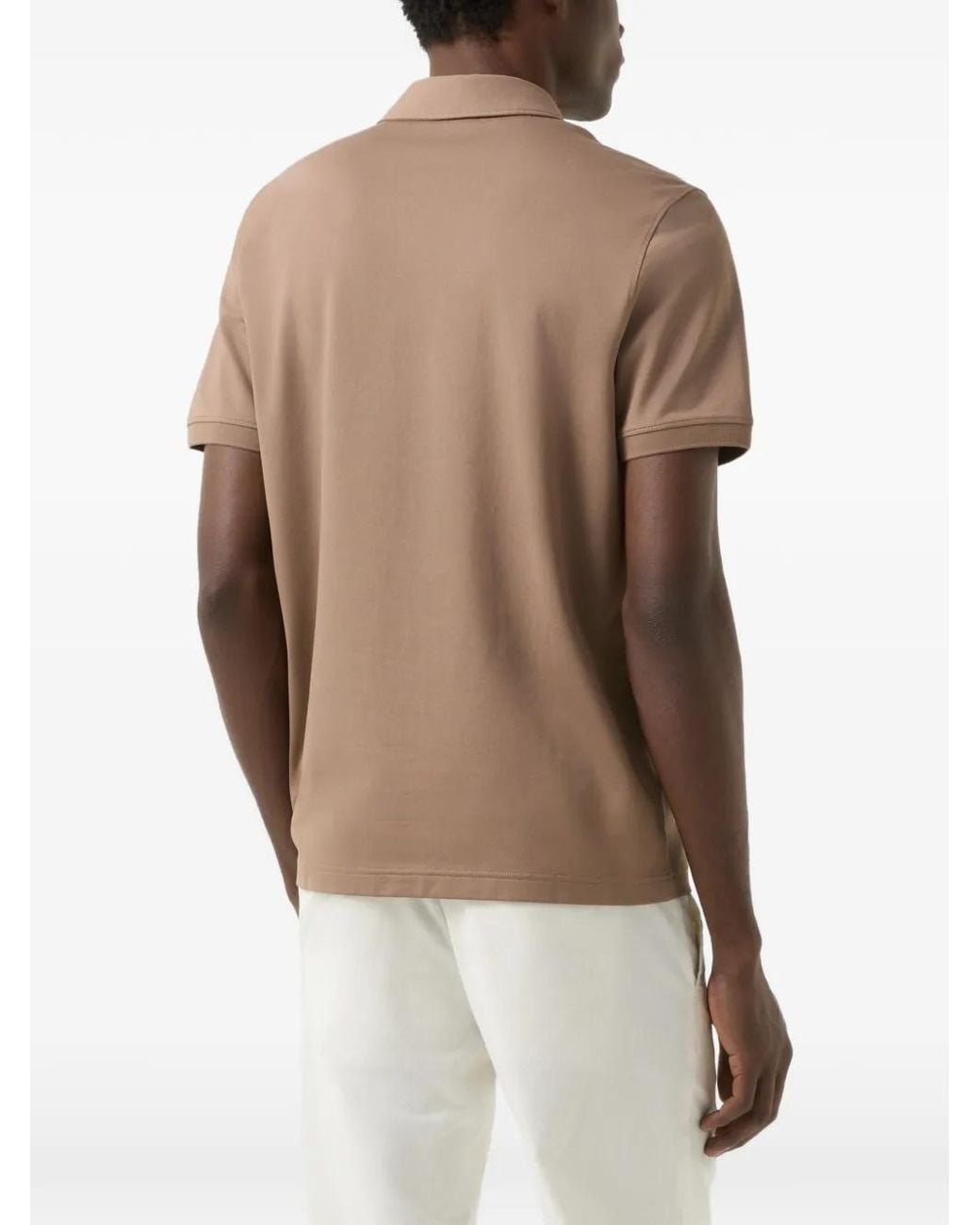 Bogner Brown Timo Piqué Polo Shirt for men