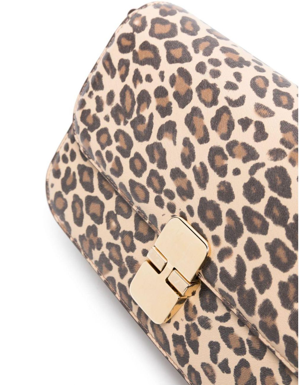 【送料&関税込】A.P.C. Grace Leopard Printed Clutch Bag Apc Grace Leopard Printed Clutch Bag In Nero | ModeSens