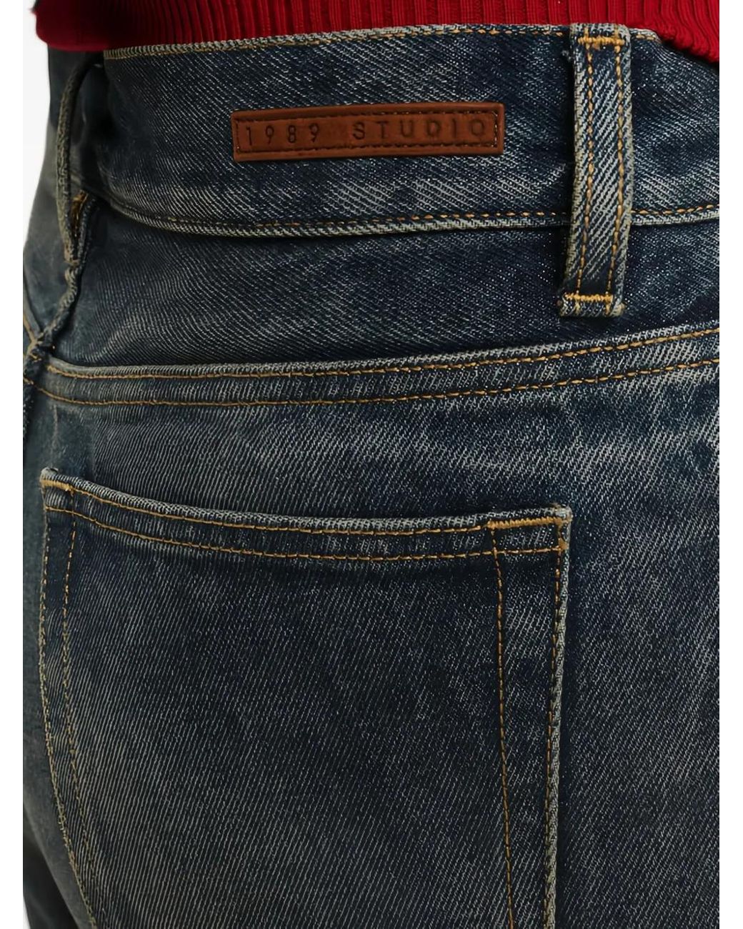 1989 STUDIO Old Setter Bootcut Jeans in het Black