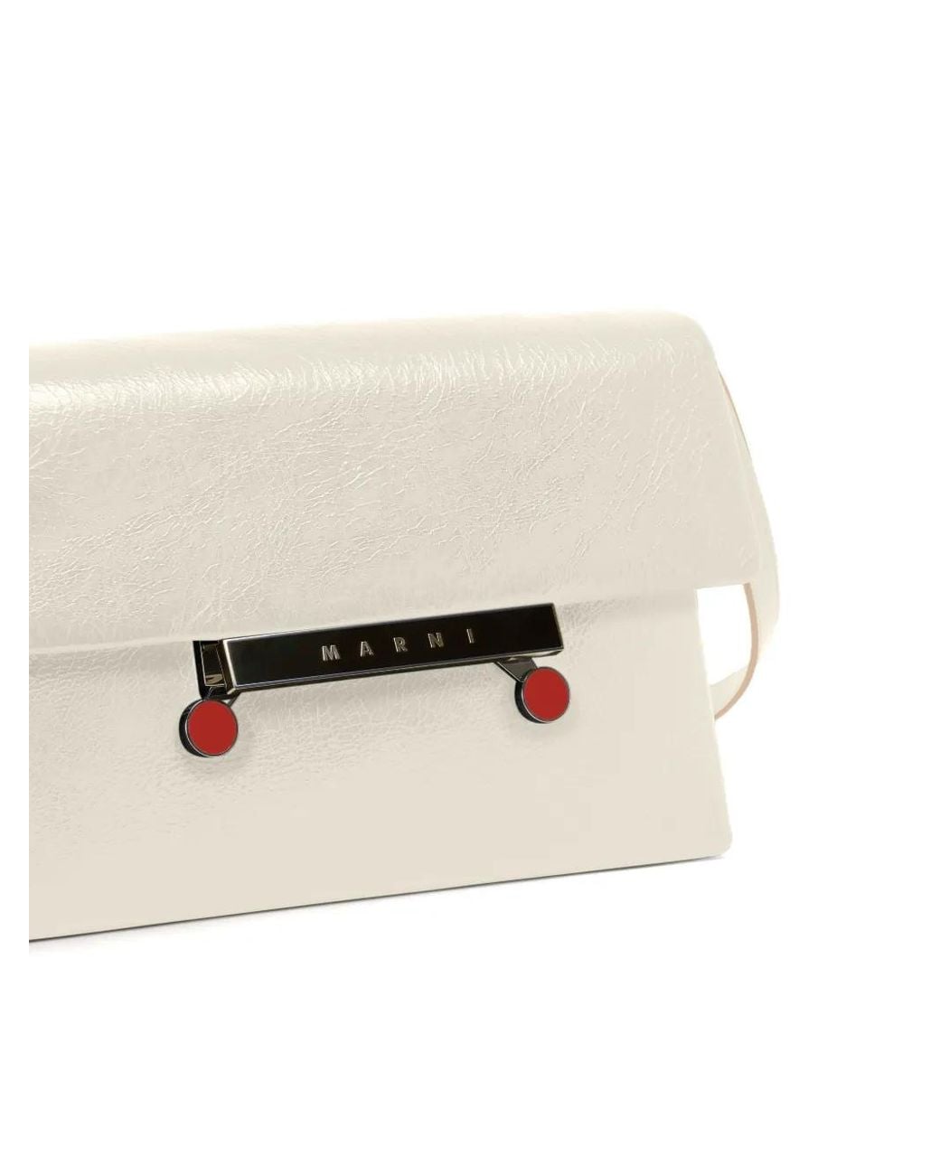 Marni Natural Small Envelope Structured Cross Body Bag