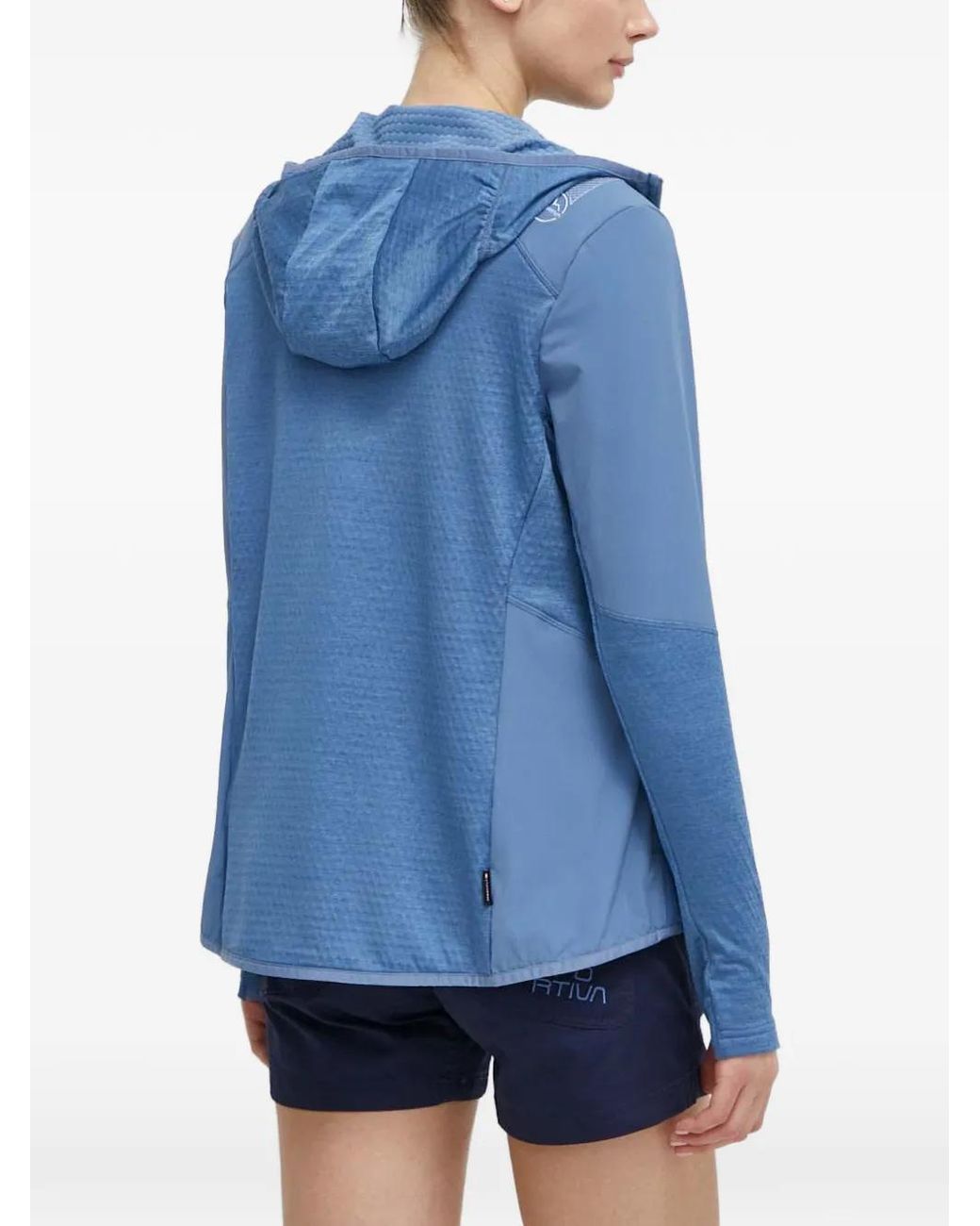 La Sportiva Blue Hooded Track Jacket