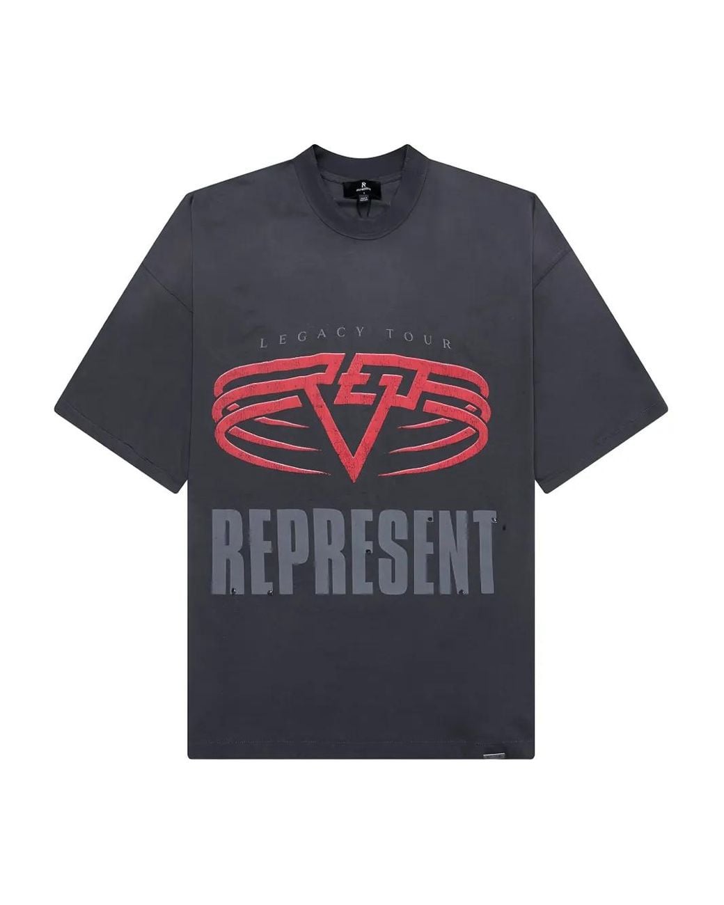 Represent Blue Reversible T-Shirt Living Legacy Tour for men
