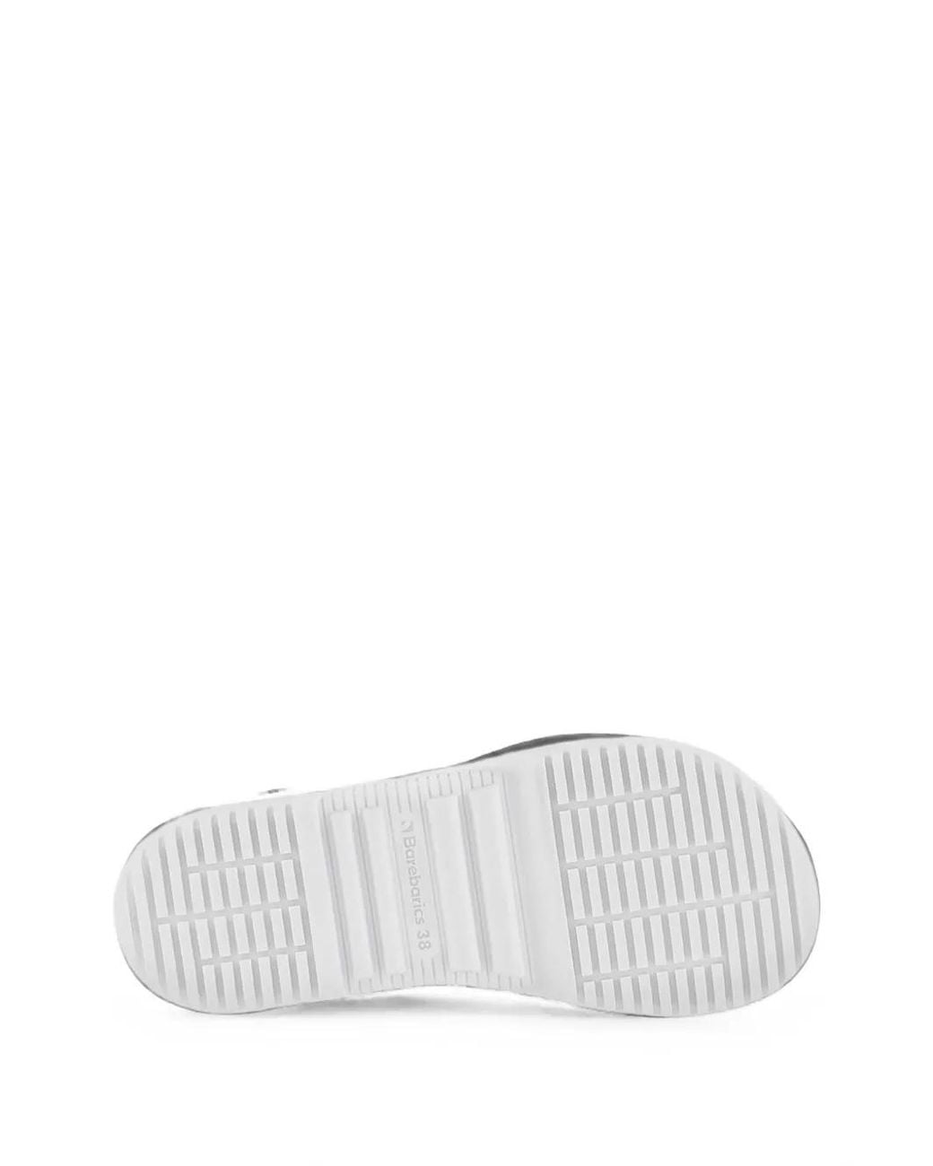 Barebarics White Touch-Strap Sneakers