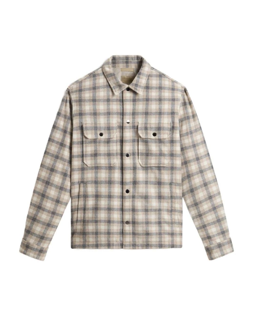 Woolrich White Alaskan Shirt for men