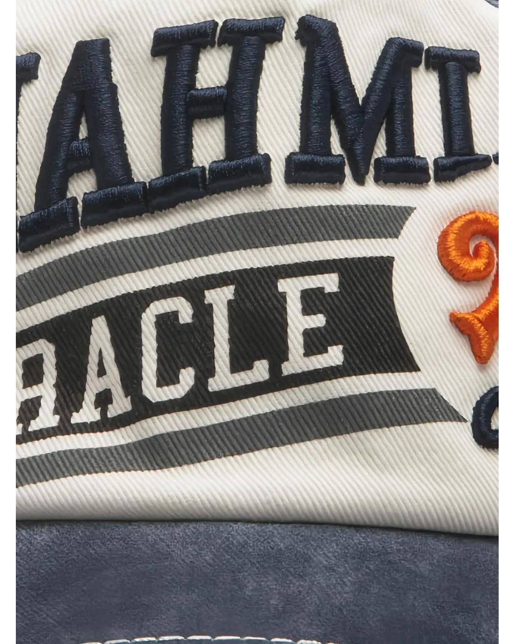 NAHMIAS Blue Coastal Sport Distressed Cap for men