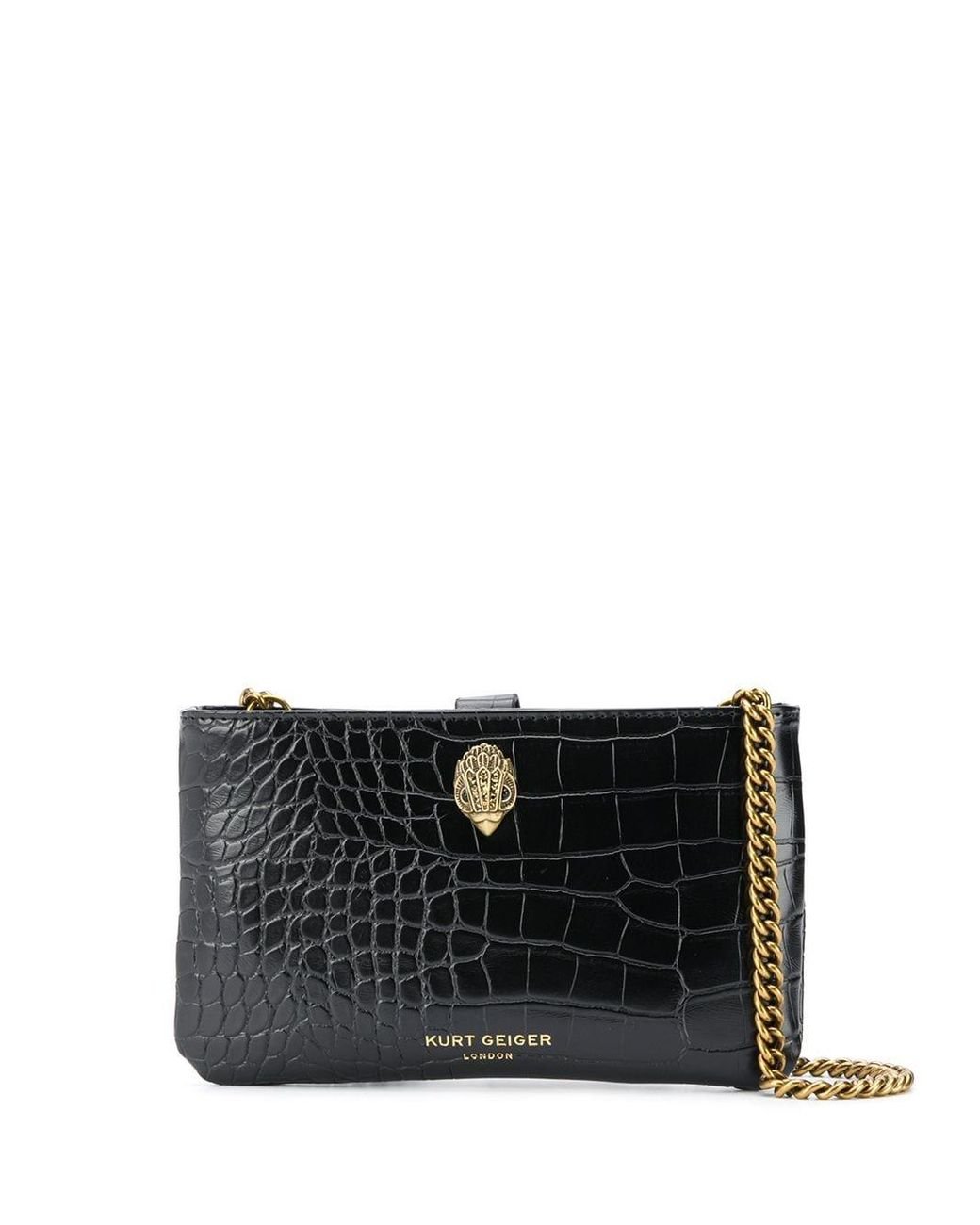 Kurt Geiger Eagle Pouch in Black | Lyst