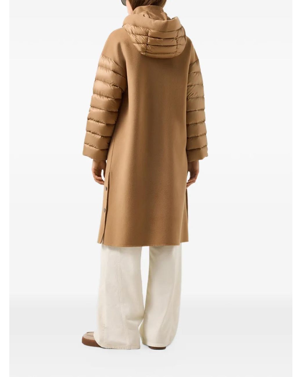 Cappotto Trisha Con Inserti di Bogner in Brown