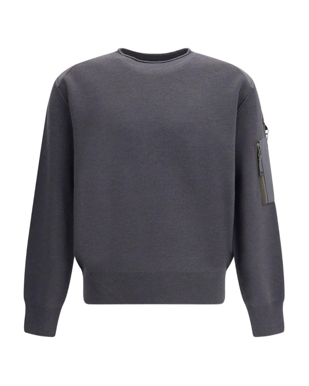 Parajumpers Gray Bra' Crew-Neck Sweater for men