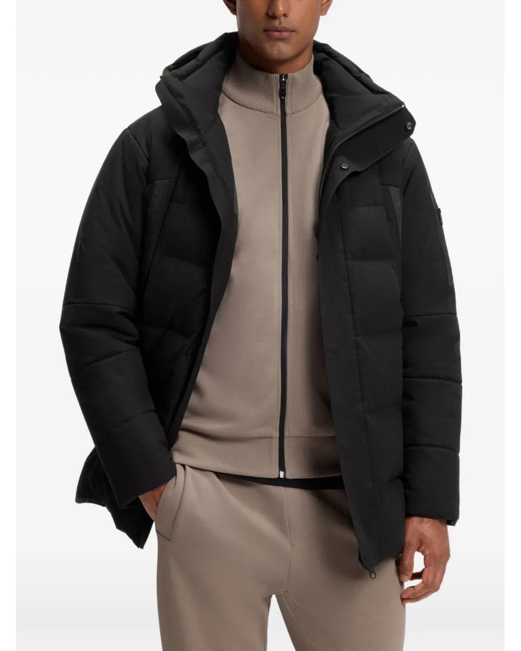 HUGO Black Ow_Block-X Parka for men
