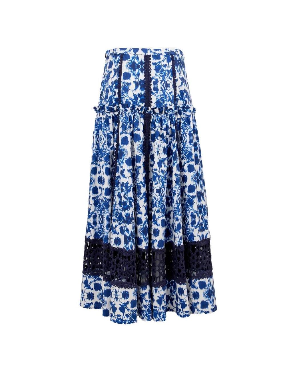 Clea Blue Armina Maxi Skirt