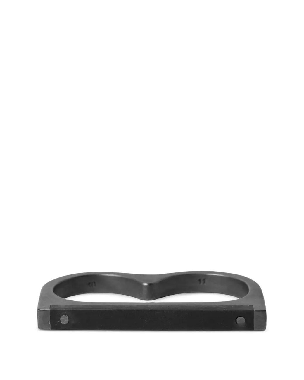 Parts Of 4 White Plate Double Ring