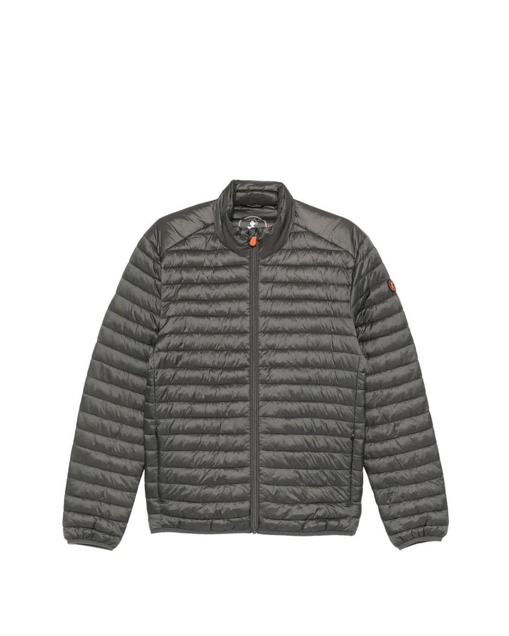 Save The Duck Gray Virgil Quilted Jacket for men