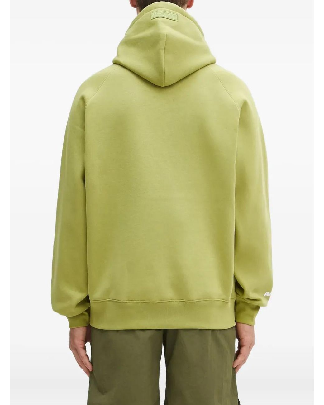 Aape By A Bathing Ape Green Aaper Logo Hoodie for men