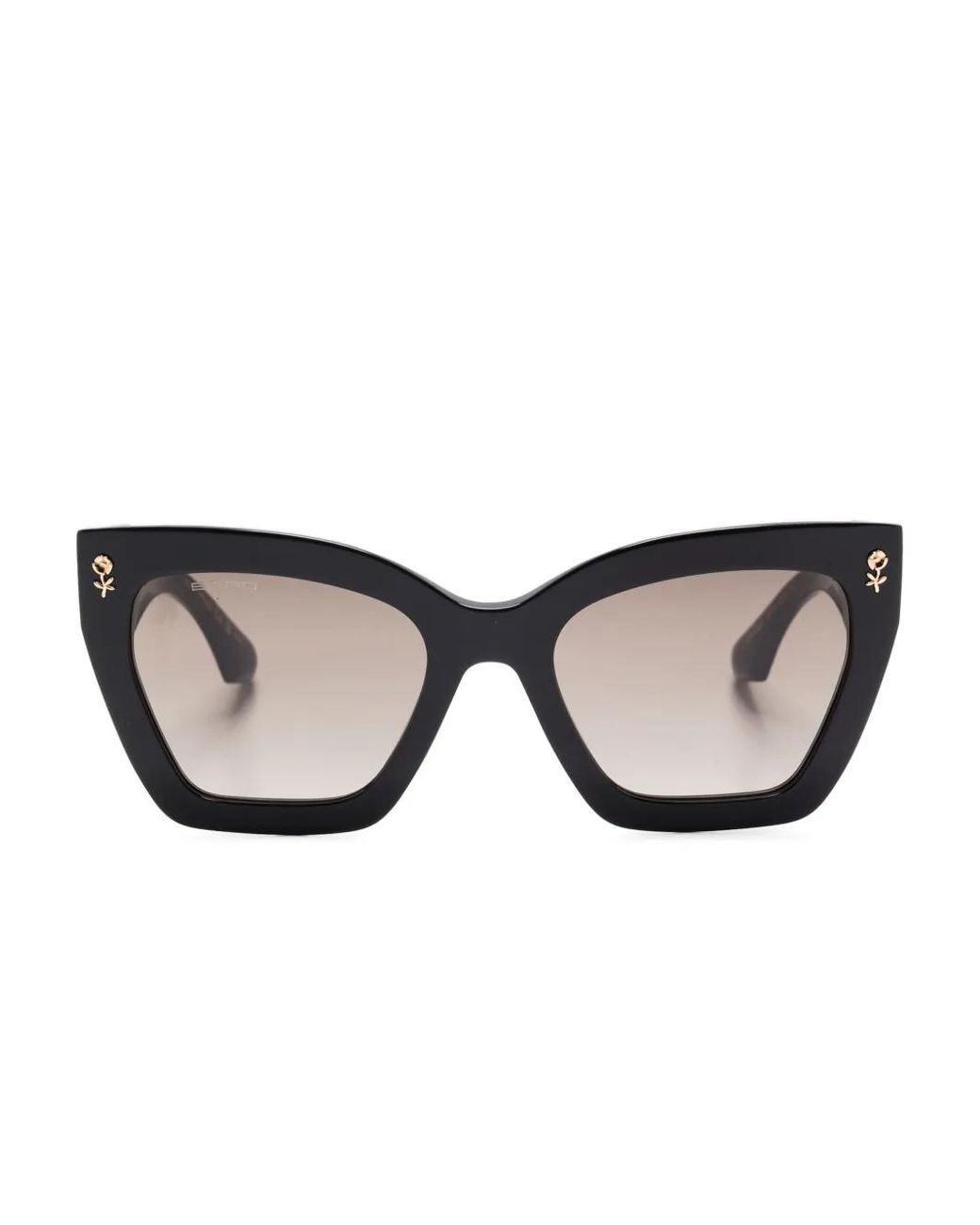 Etro Black Butterfly-Frame Sunglasses