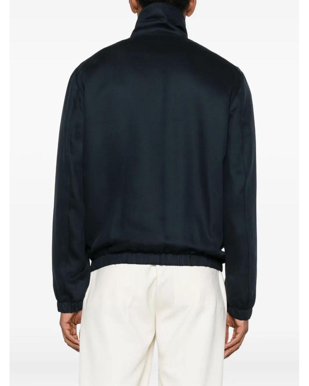 Sandro Blue Zip-Fastening Jacket for men