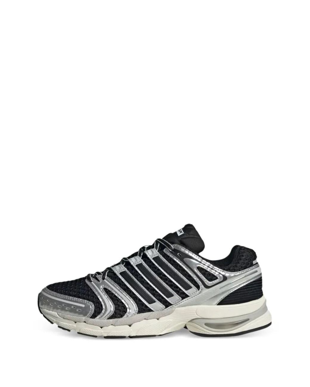 Adidas White Adistar Control 5 Lace-Up Sneakers for men