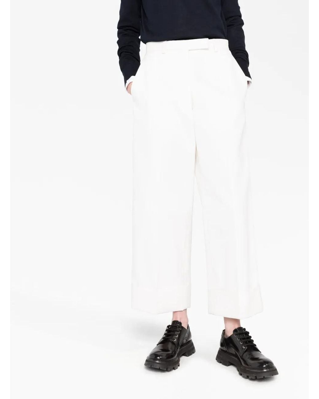 Thom Browne White Trousers