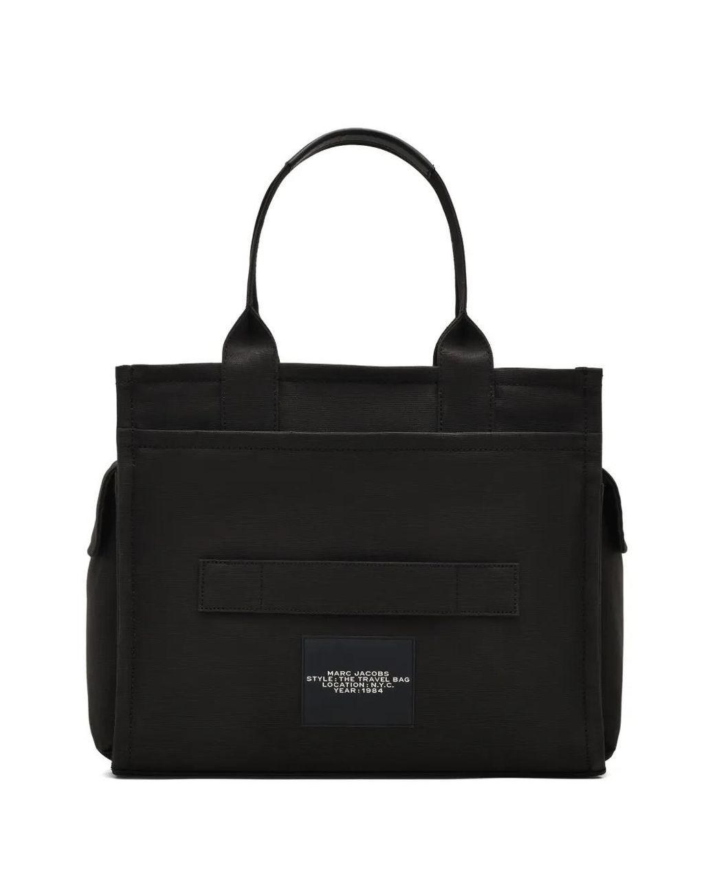 Marc Jacobs Black The Travel Tote Color Tote Bag