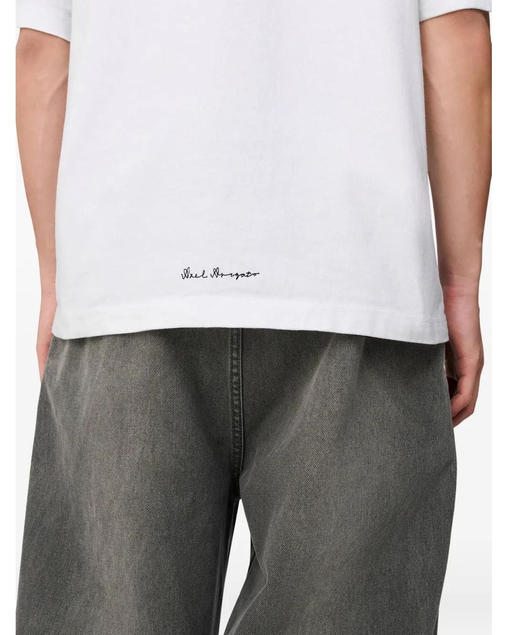 Axel Arigato White Flow T-Shirt for men