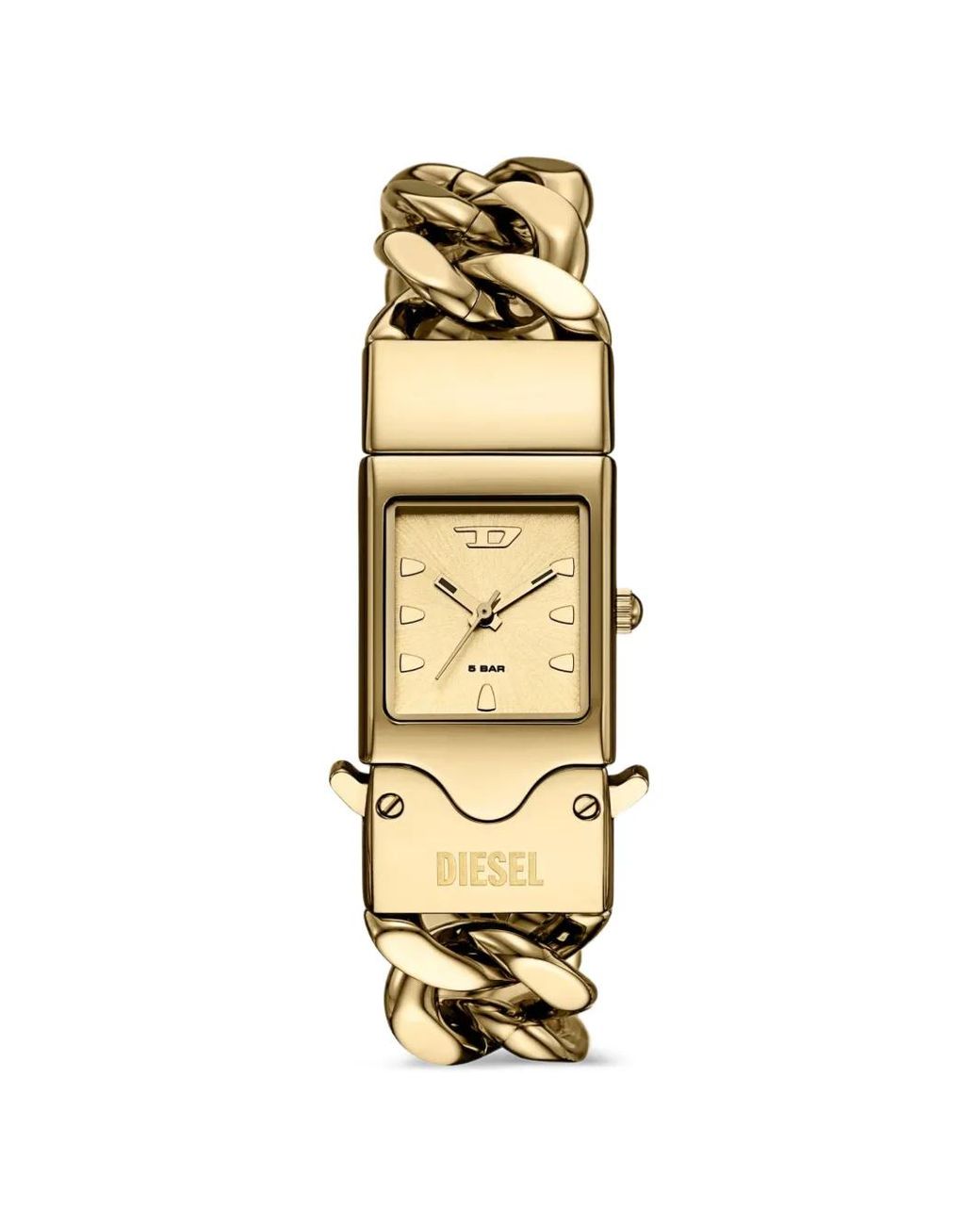 DIESEL Metallic Closer-Tone Stainless Steel Watch for men