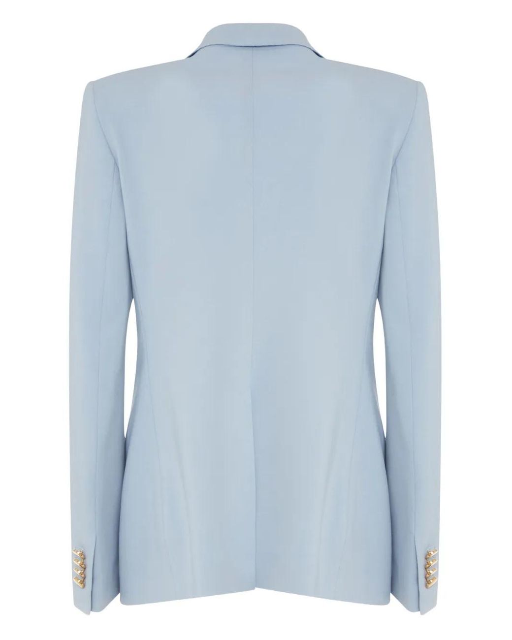 Tagliatore Blue Double-Breasted-Button Blazer
