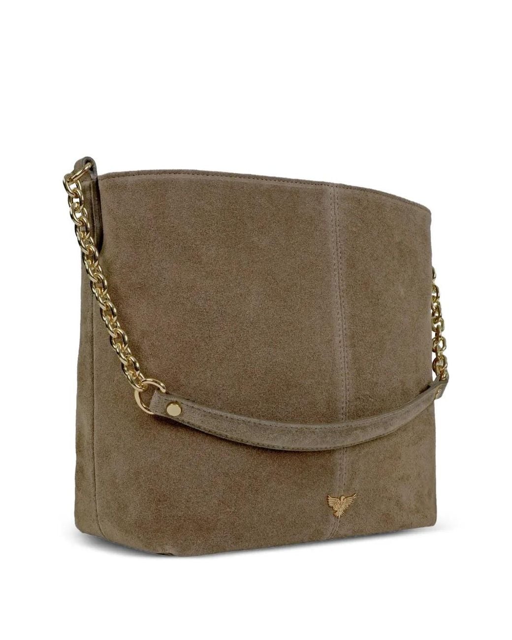 Apatchy London Brown Izzie Bucket Bag