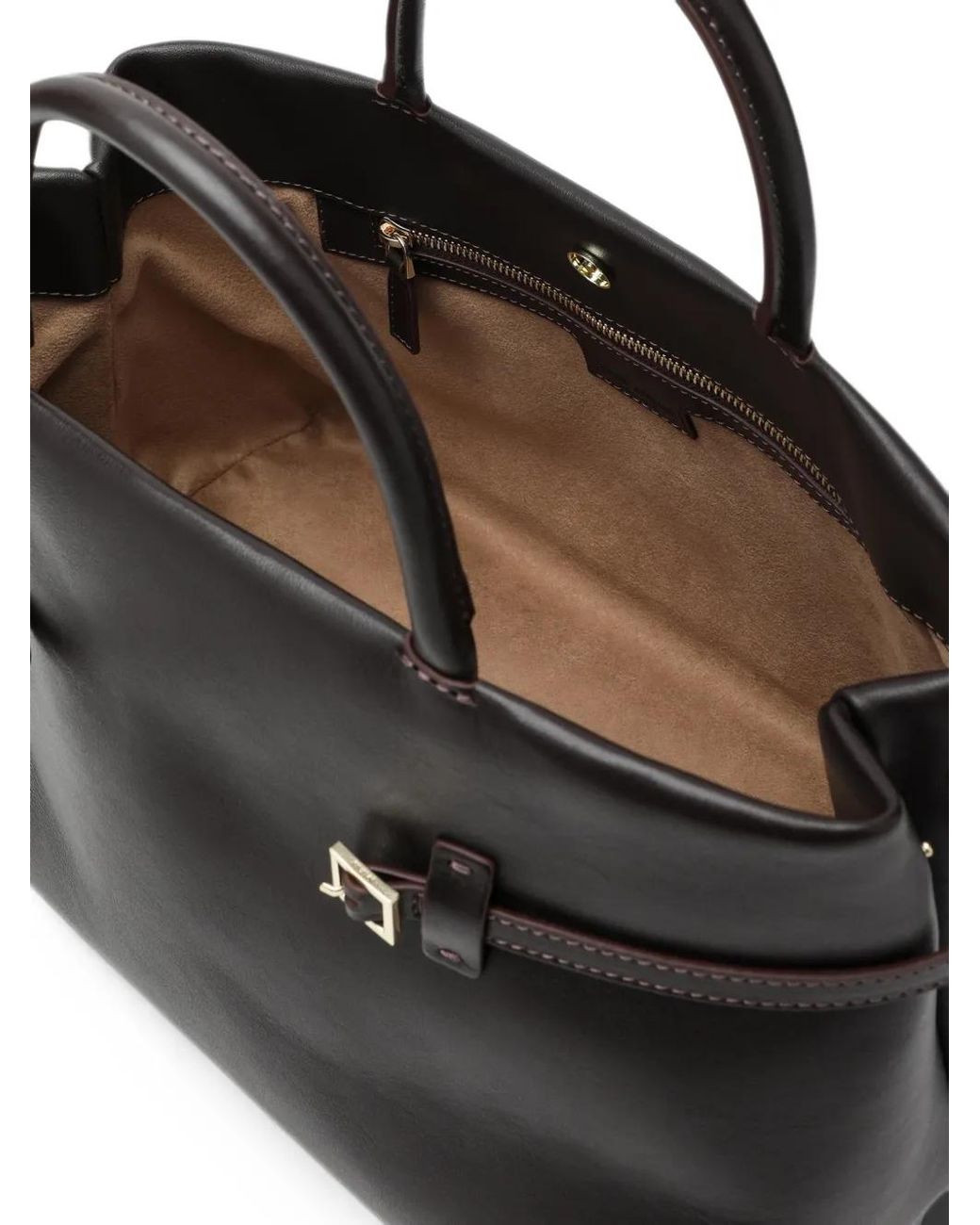 MANU Atelier Black Le Cambon 35 Tote Bag