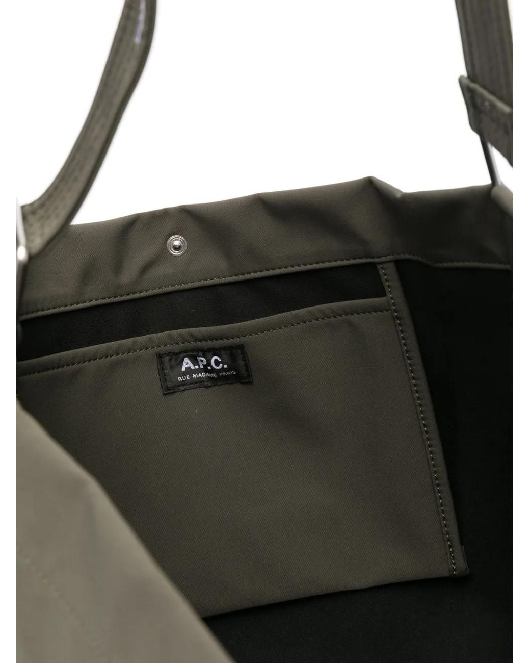 A.P.C. Black Journal Satchel
