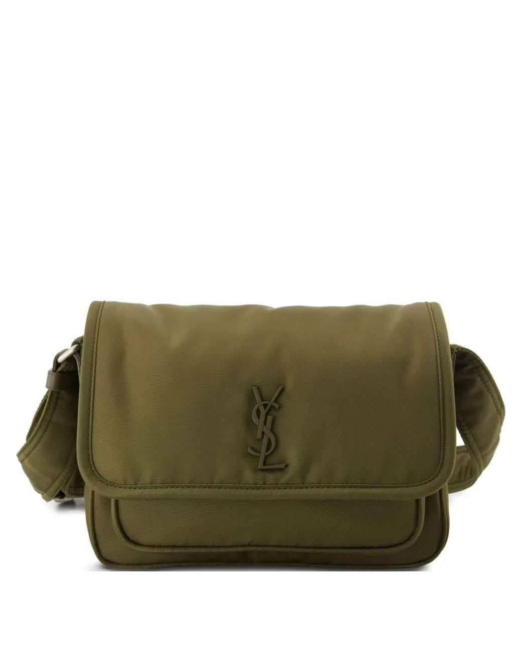 Saint Laurent Green Small Niki Messenger Bag for men