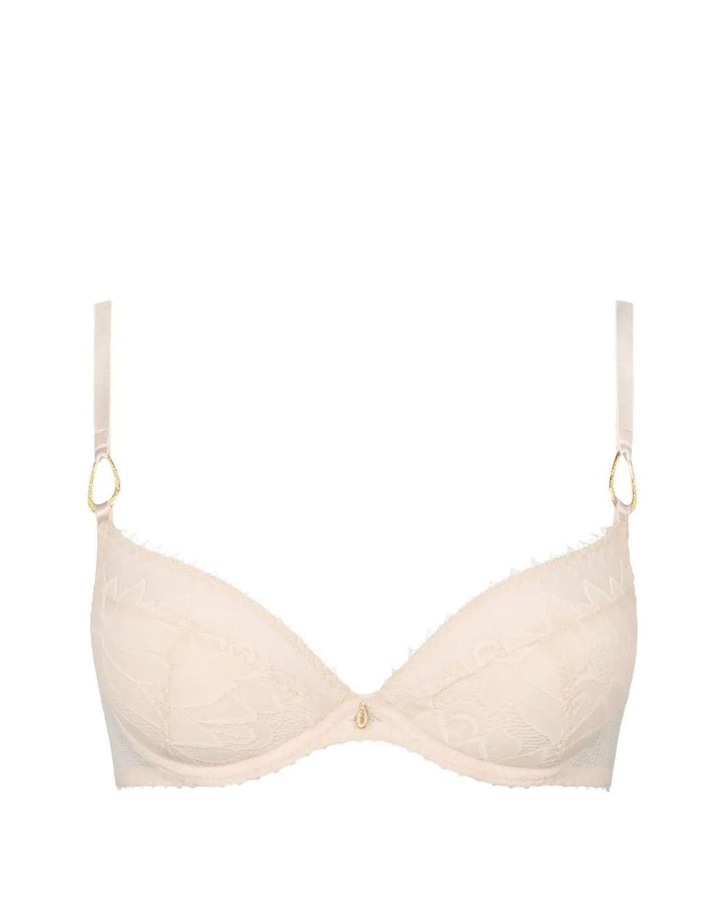 Aubade Natural Flawless Love Lace-Trim Push-Up Bra