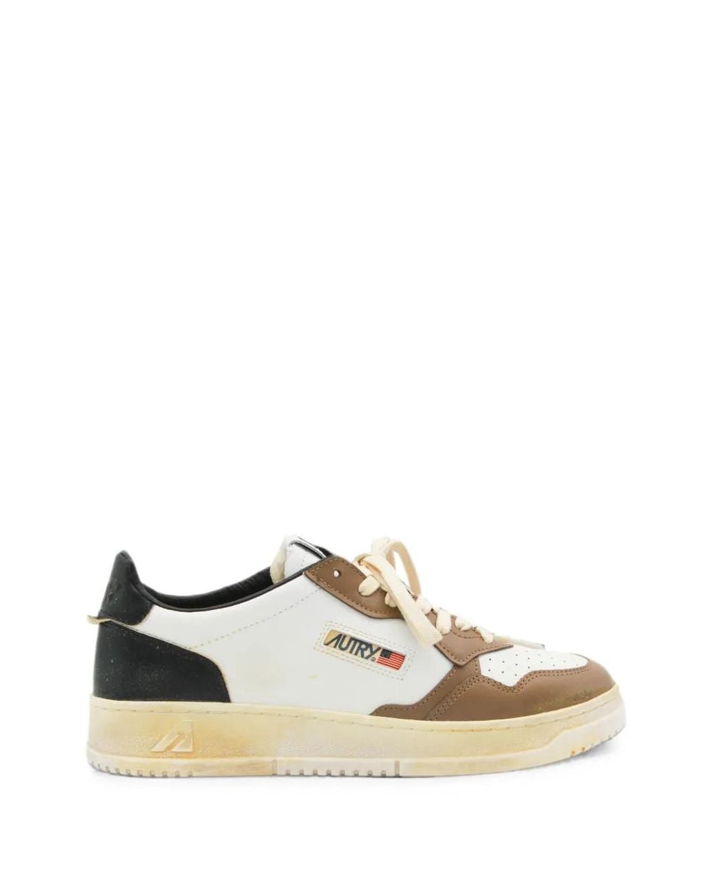Autry Black Super Vintage Sneakers for men