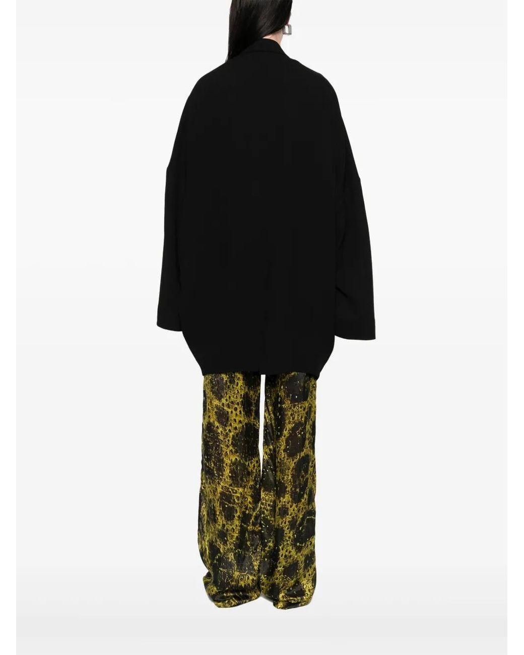 Rick Owens Arrowhead Jmf Blazer in het Black