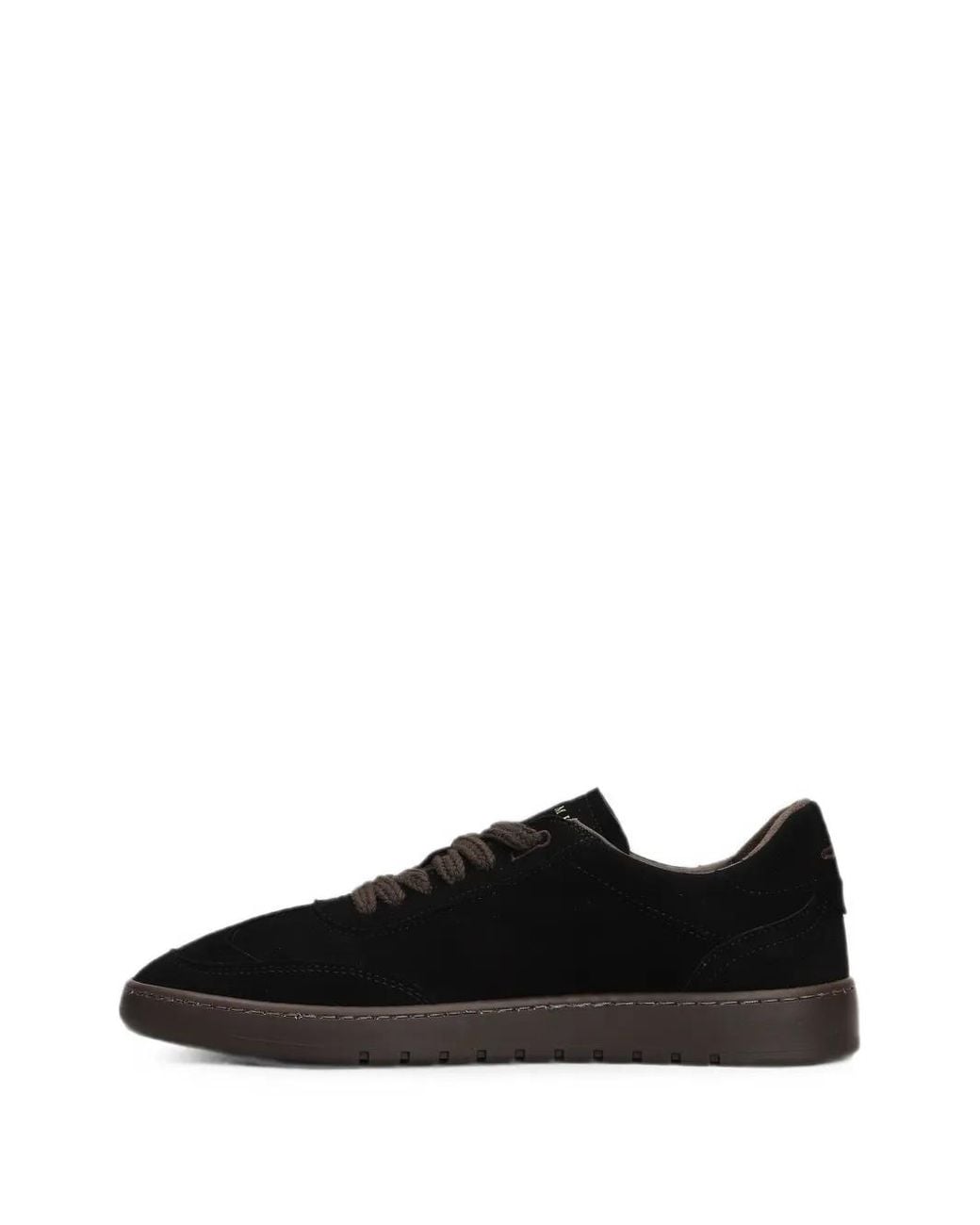 PIUMESTUDIO Black Suede Sneakers for men