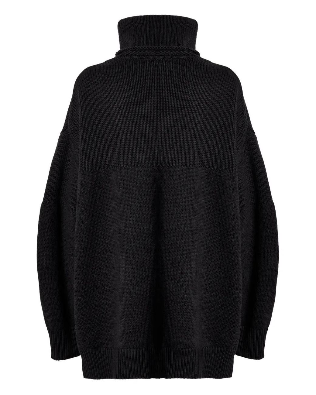 Wolford Blue Loose Roll-Neck Knitwear