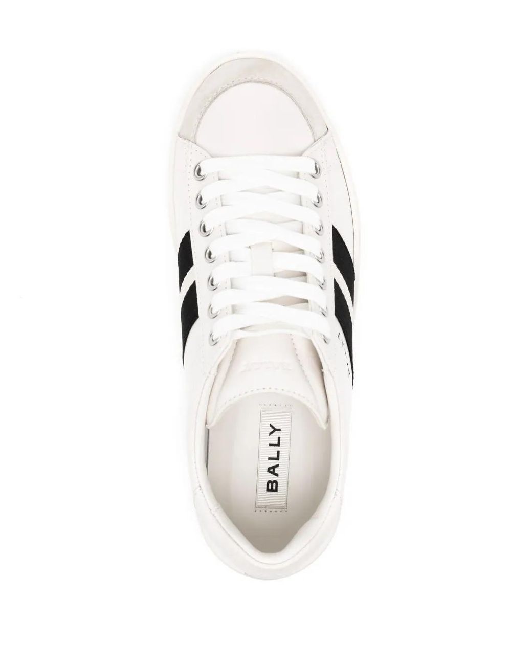 Bally White Thiago Sneakers
