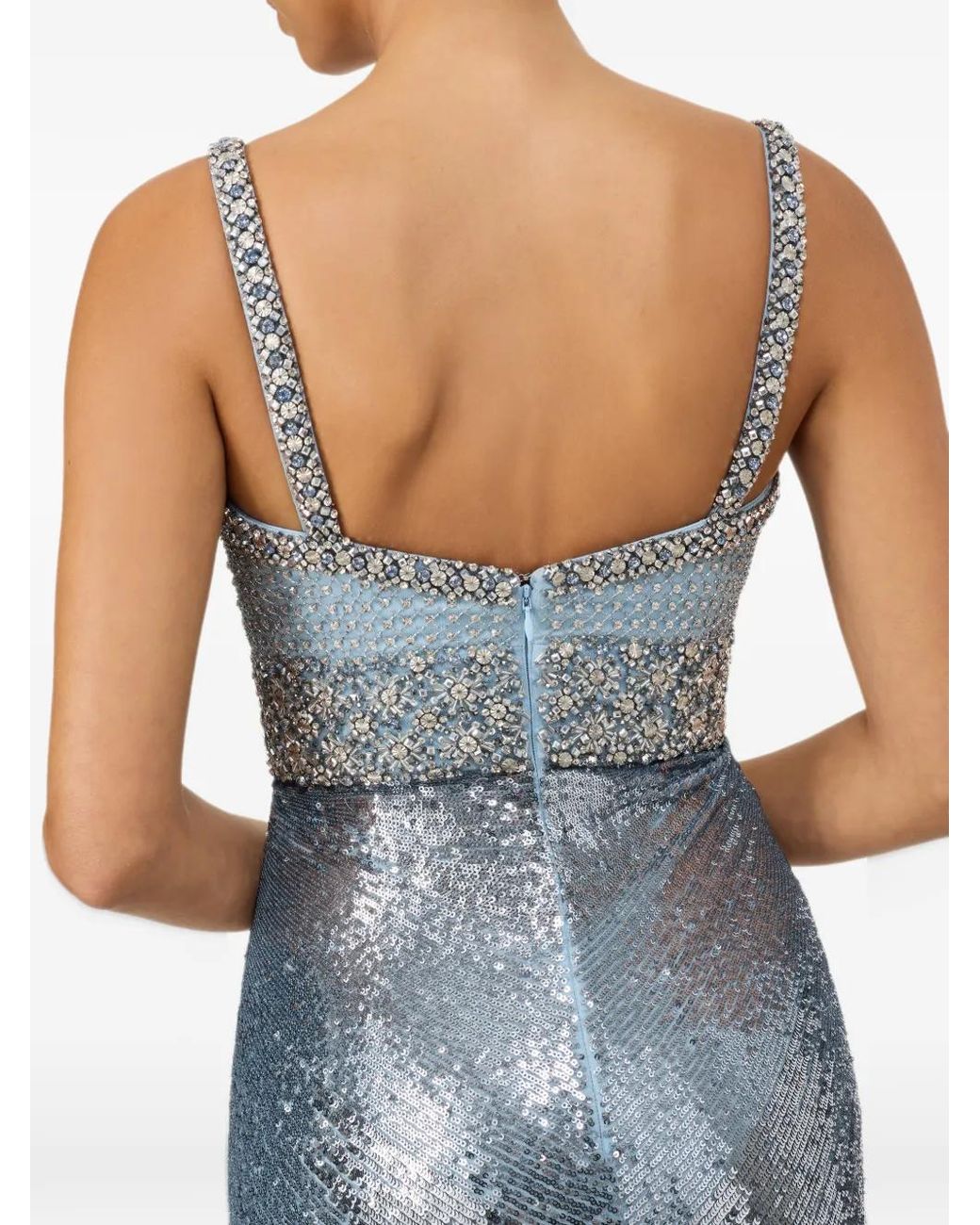 Jenny Packham Blue Only You Gown
