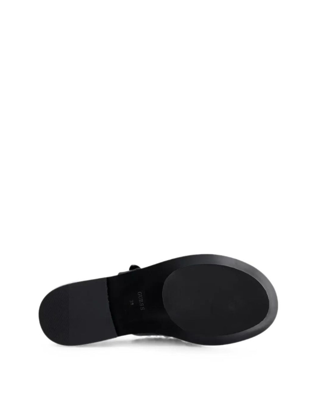 Guess Black Buckle-Fastening Leather Sandals